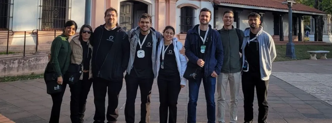 Equipe ao ar livre